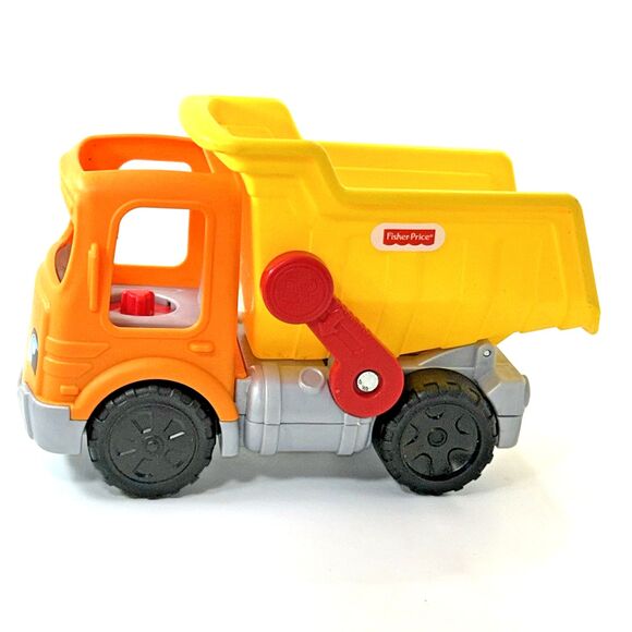 Fisher Price Little People Work Together Dump Truck Construction Sounds Work - Picture 2 of 8